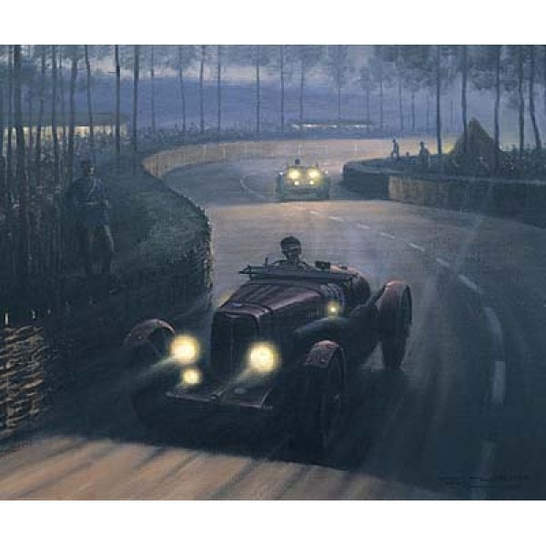 Roy Nockolds - Le Mans at Night