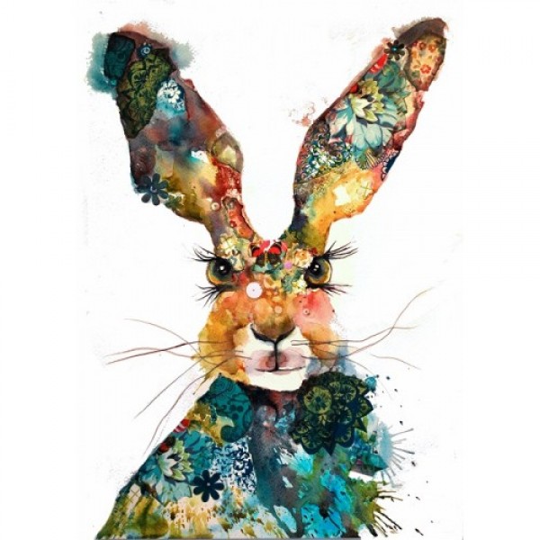 Sarah White - Teal Hare