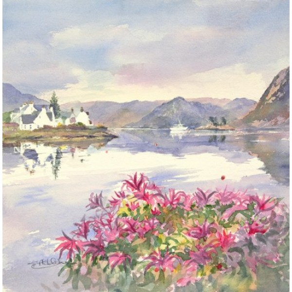 Sheena Phillips - Spring Blossom, Plockton