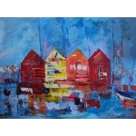 Sheila Richardson - Beach Huts II