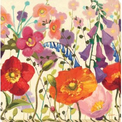 Shirley Novak - Couleur Printemps III Canvas Print 