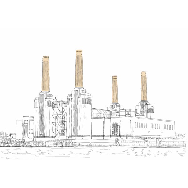 Simon Harmer - Battersea Power Station River View