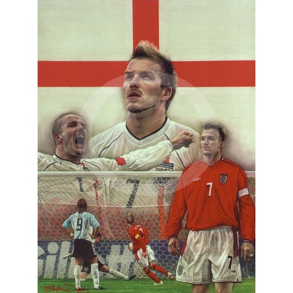 Stephen Doig - David Beckham - England Legend