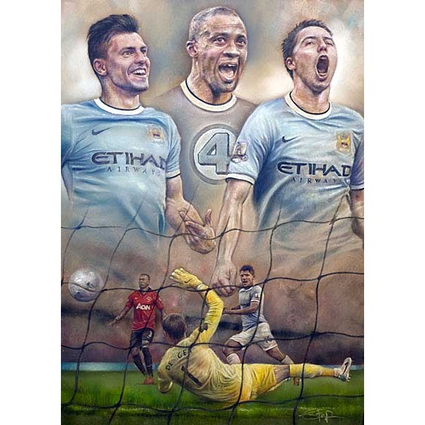 Stephen Doig - Fantastic Four - Manchester City 