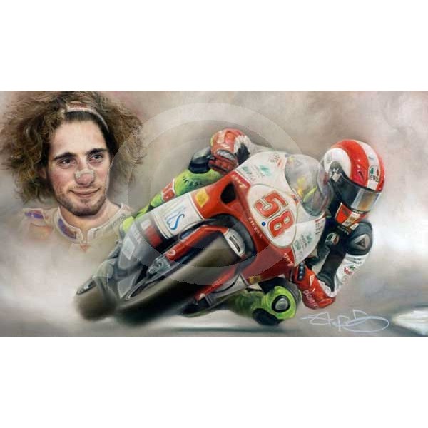 Stephen Doig - Marco Simoncelli - Tribute Edition