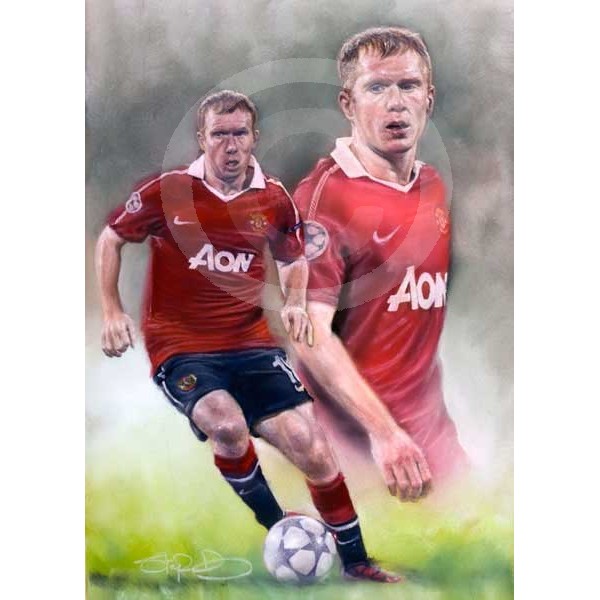 Stephen Doig - Paul Scholes - United Legend