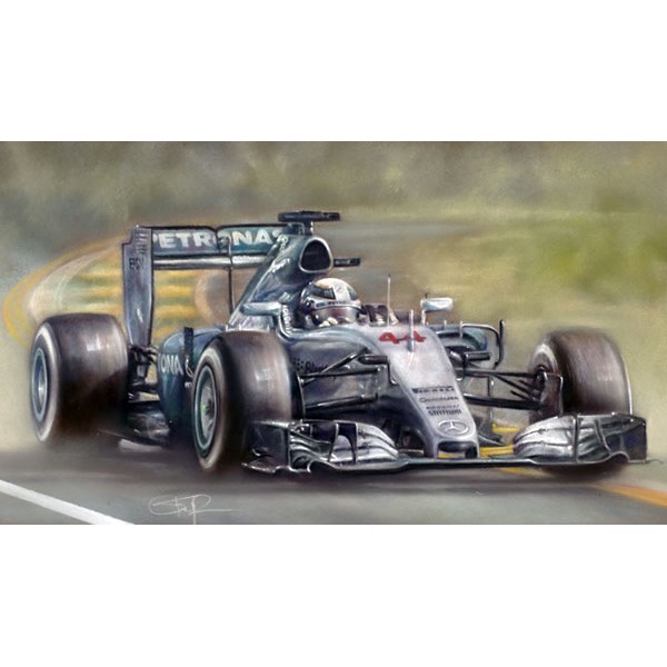 Stephen Doig - Throwing Down The Gauntlet - Lewis Hamilton 