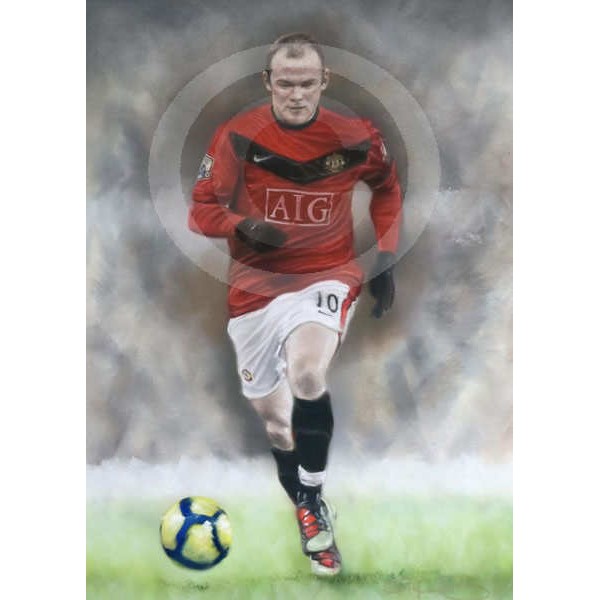 Stephen Doig - Unstoppable - Wayne Rooney (Large)