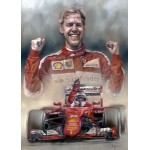 Stephen Doig - Victory In Hungary 2015 - Sebastian Vettel