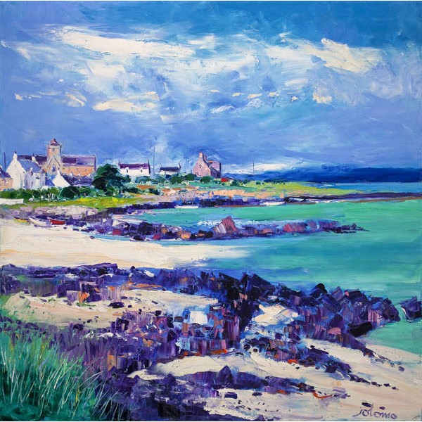 John Lowrie Morrison - Summer Light at St Ronan's Bay, Iona (Small)