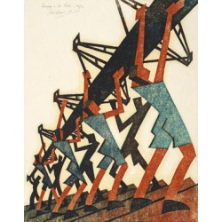 Sybil Andrews - Bringing in the Boat Sybil Andrews - Bringing in the Boat