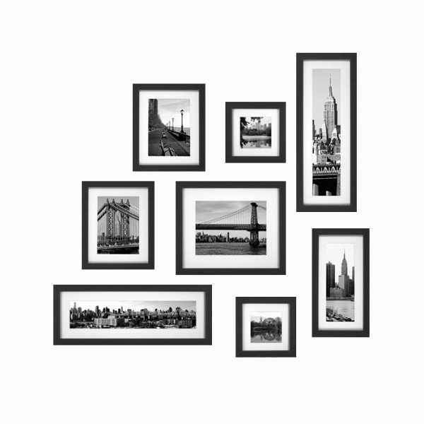 Jeff Pica - The New York Collection (Set of 8) Framed Prints