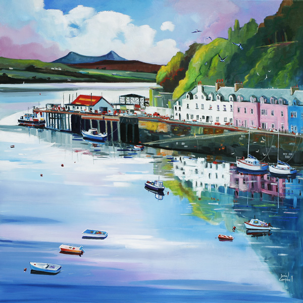 Daniel Campbell - The Pink House, Portree